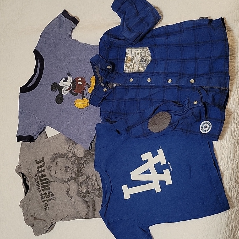 Boys 18M-2/3 Years Shirts- Bundle of 4